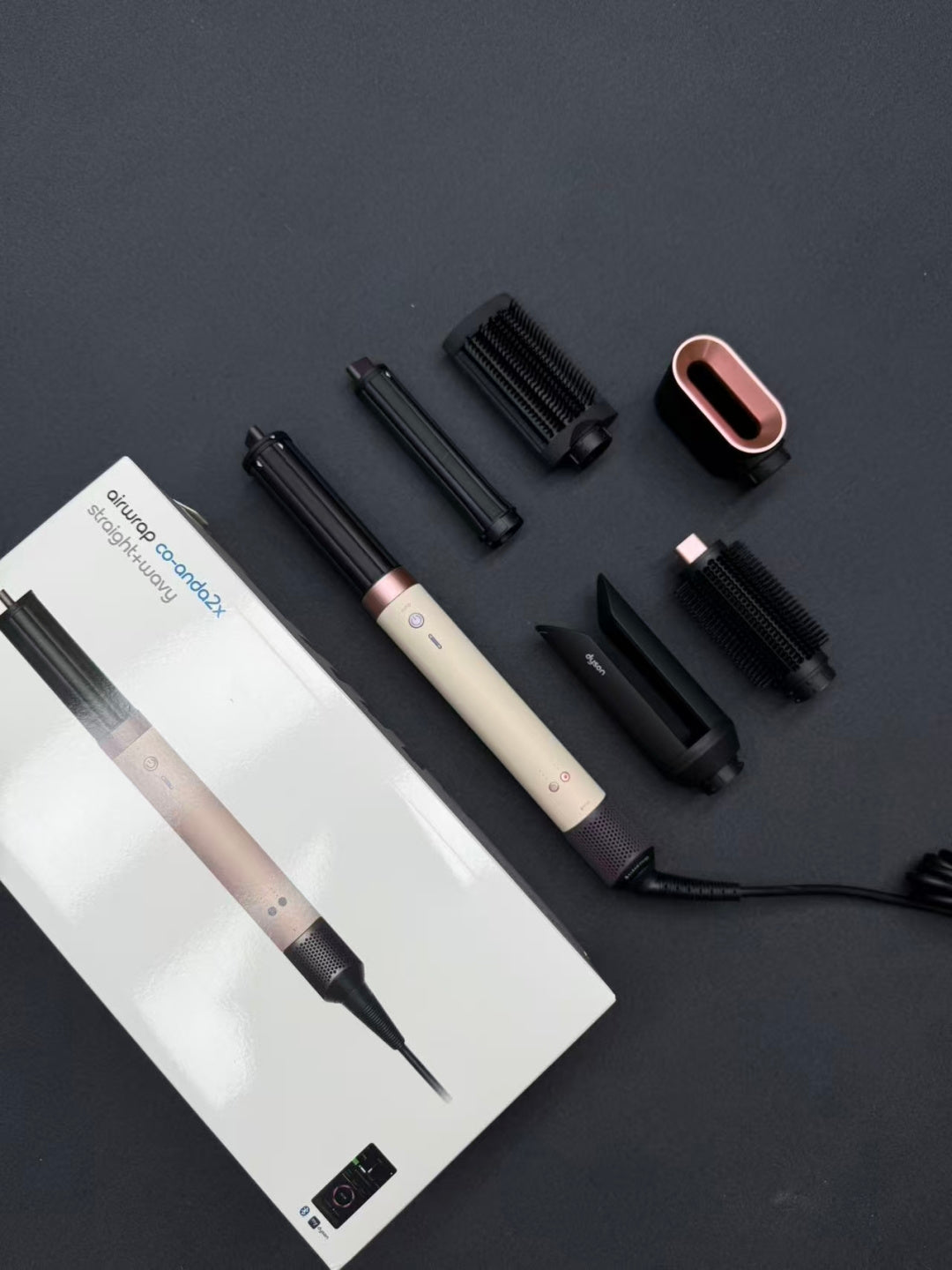 Dyson Airwrap Co-anda2x™ multi-styler and dryer - Straight+Wavy (Ceramic pink/Rose gold)