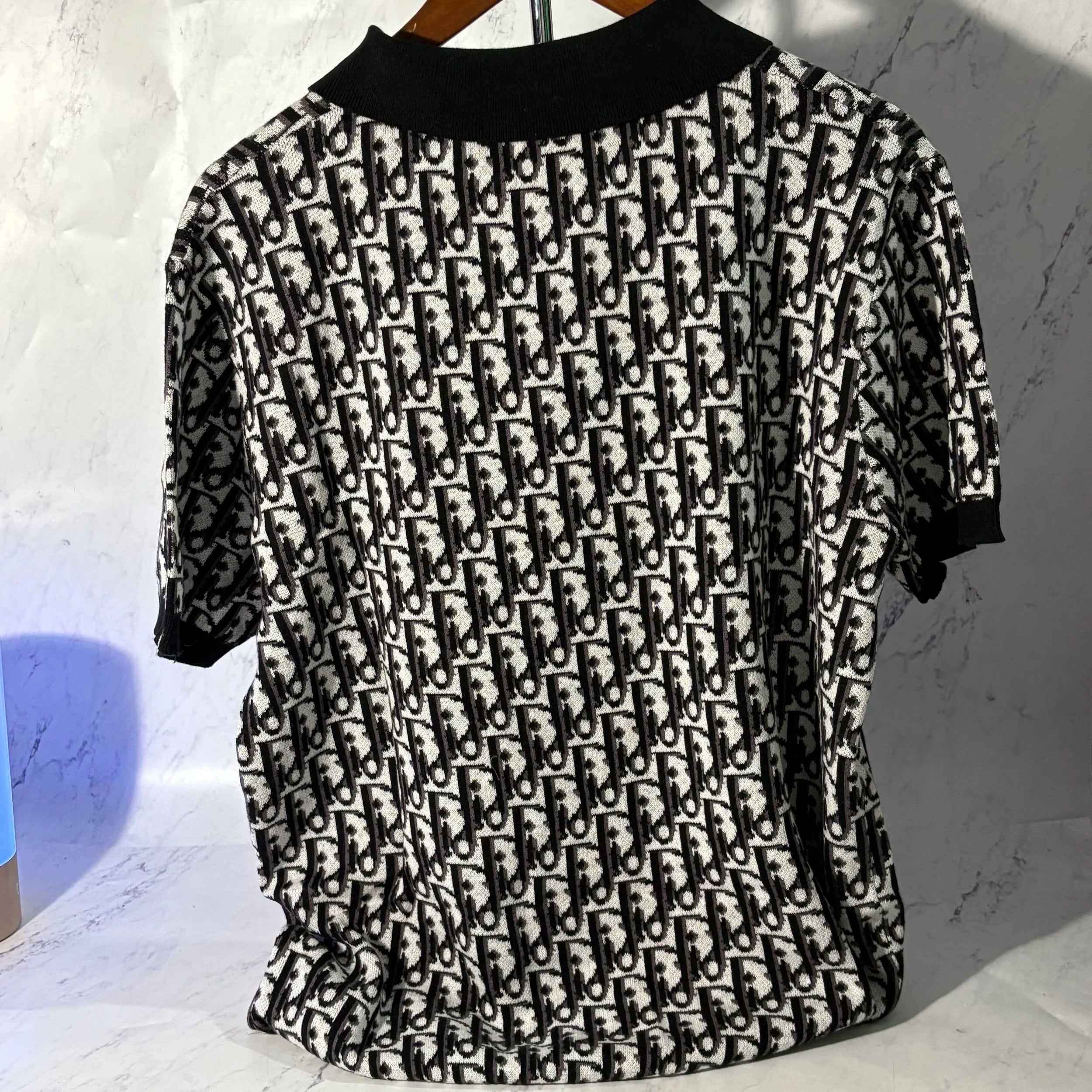 DIOR OBLIQUE POLO SHIRT (SIZE M-XL)