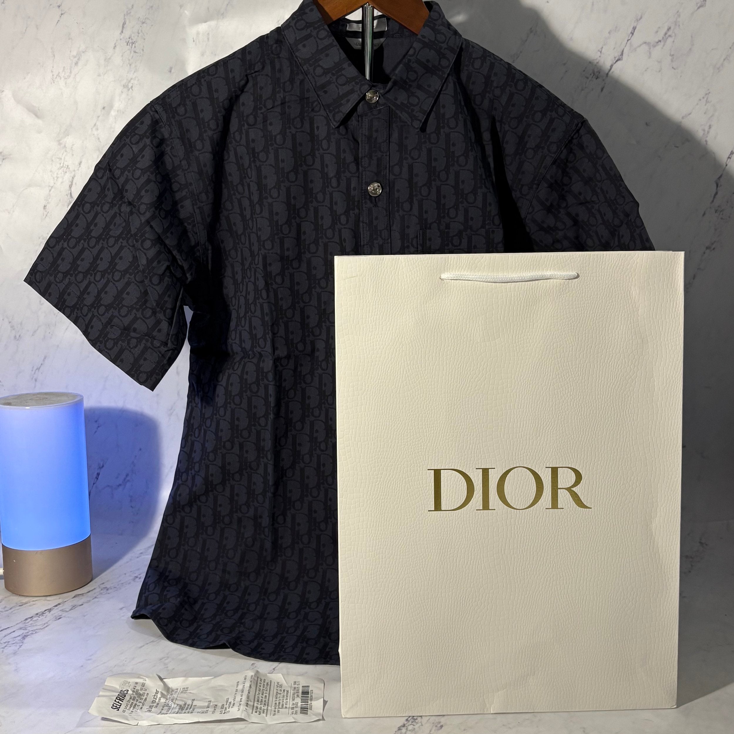 DIOR OBLIQUE SHIRT (SIZE S-XL)
