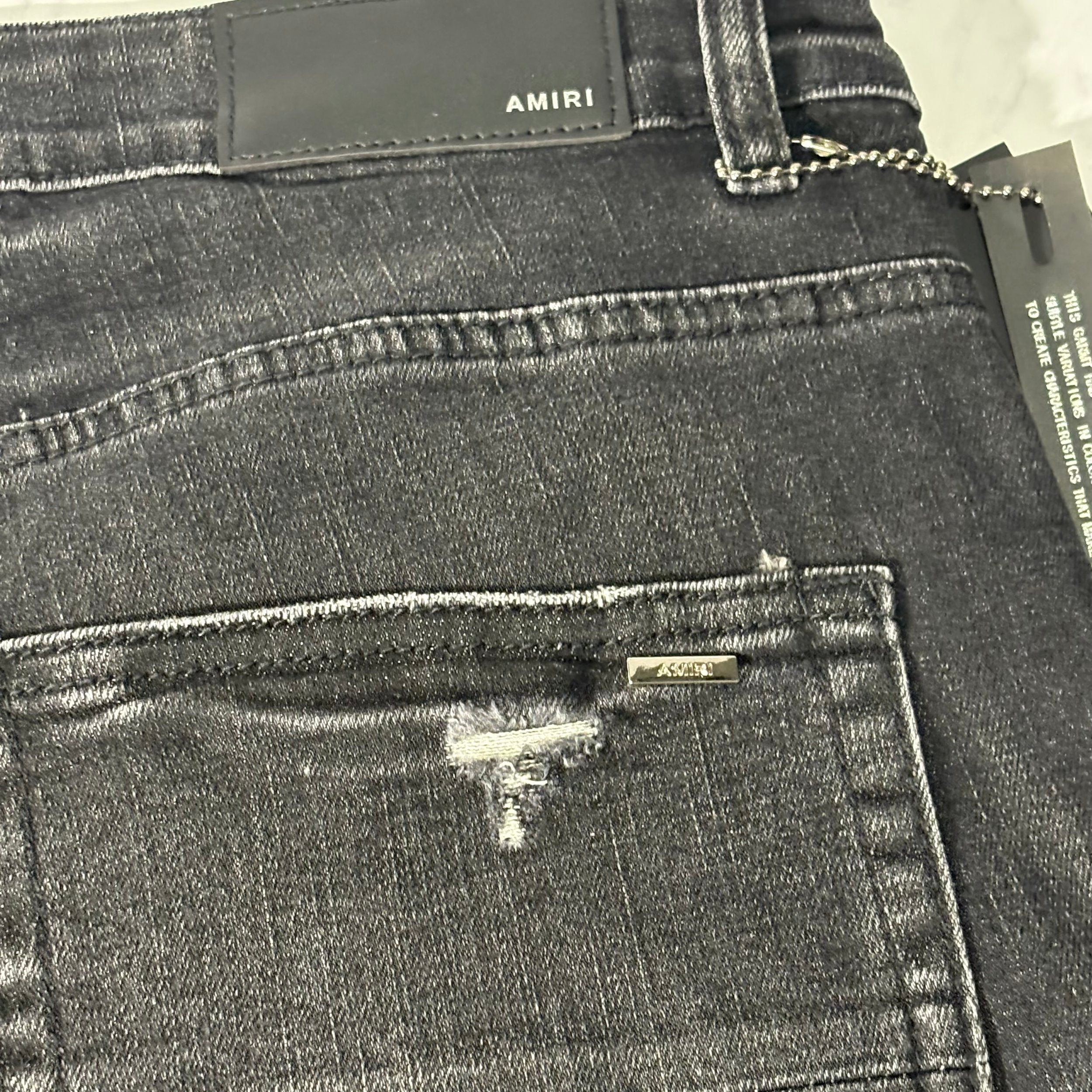 AMIRI JEANS (32"-38" WAIST)