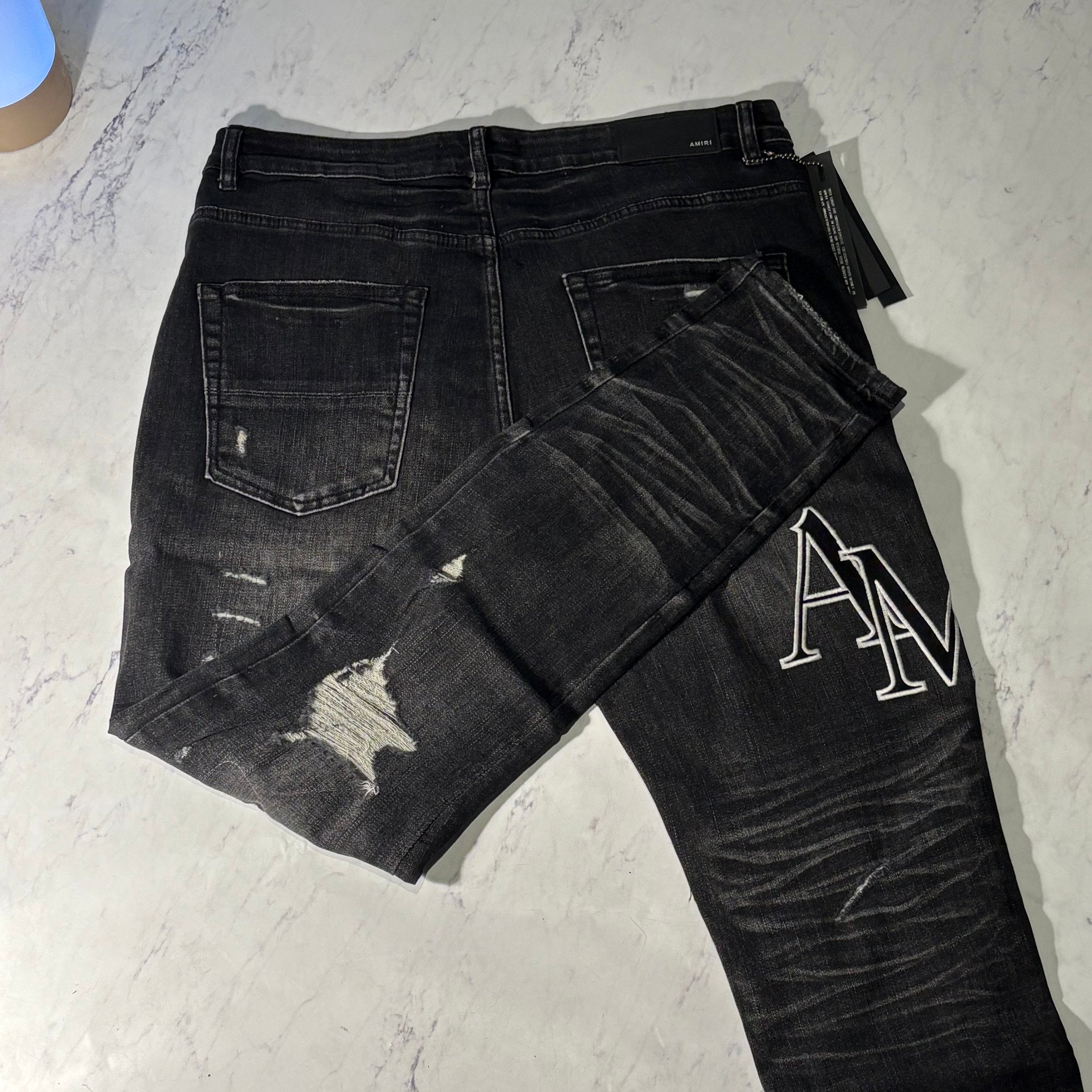 AMIRI JEANS (32"-38" WAIST)