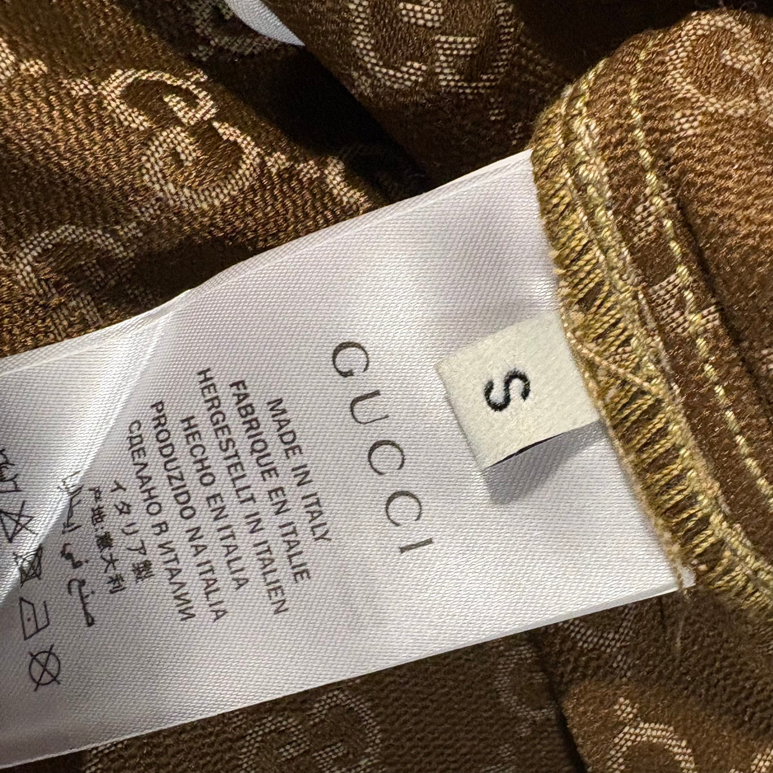 GUCCI SHIRT GG CANVAS (SIZE S-XL)