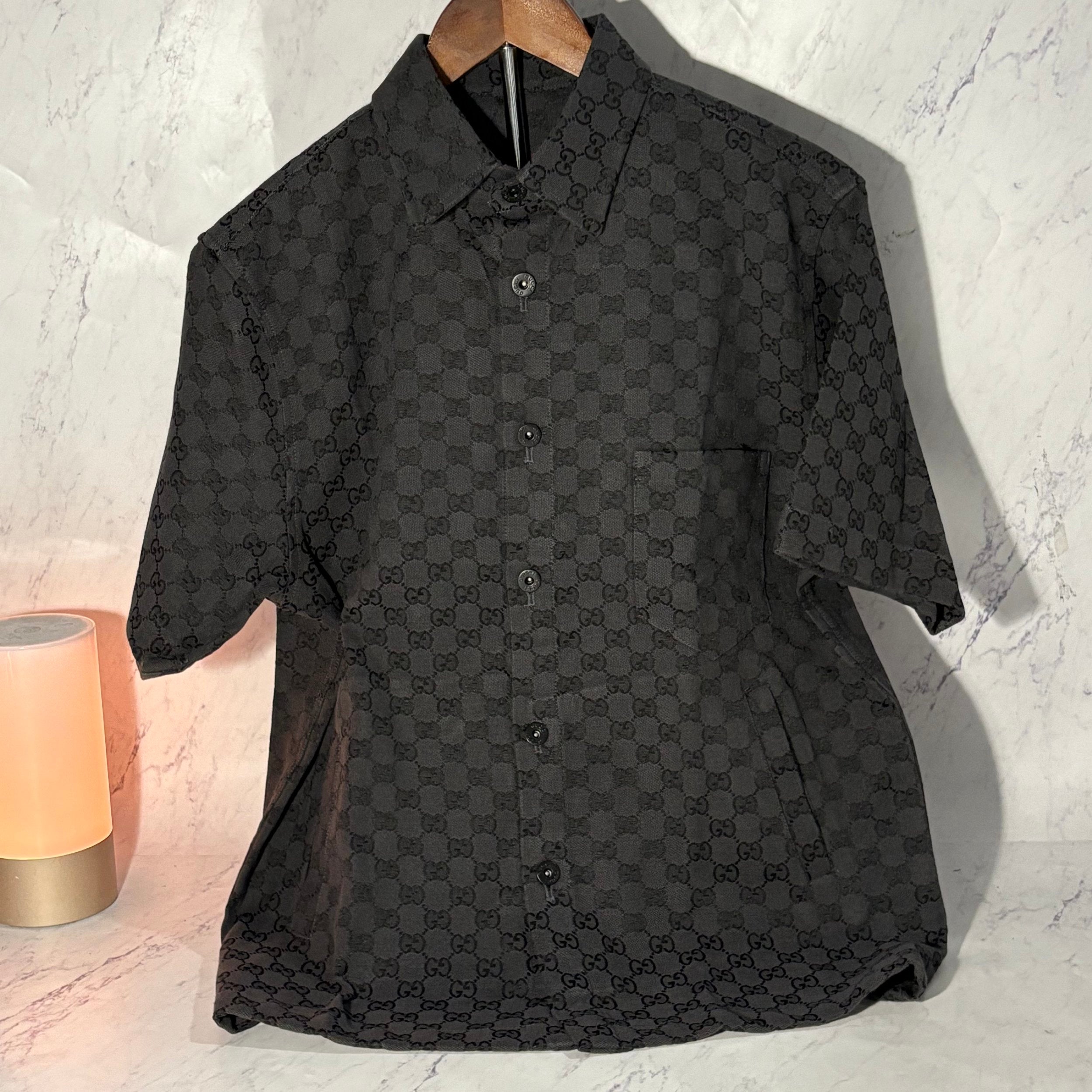 GUCCI SHIRT GG CANVAS (SIZE XS-L)