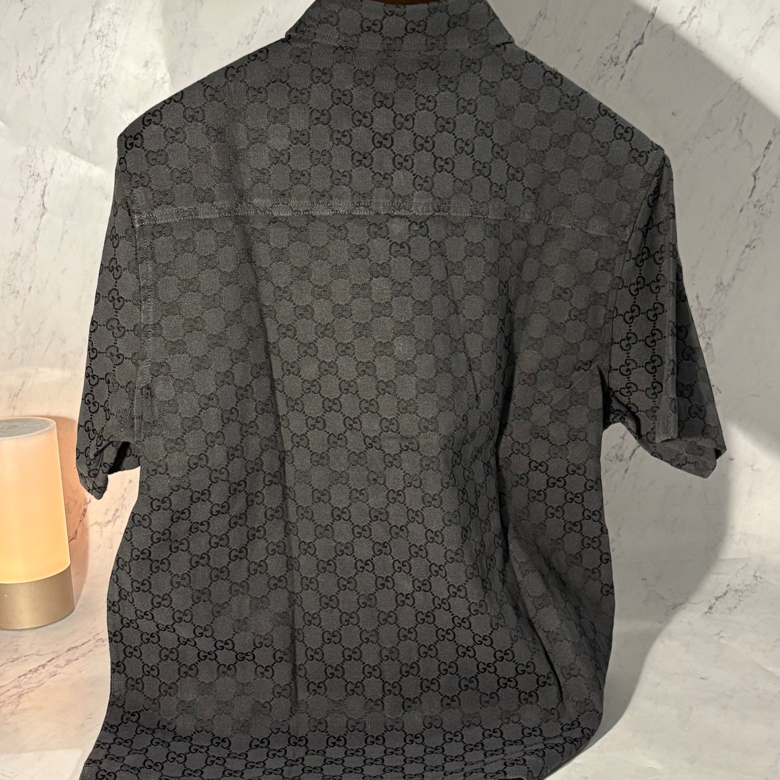 GUCCI SHIRT GG CANVAS (SIZE XS-L)