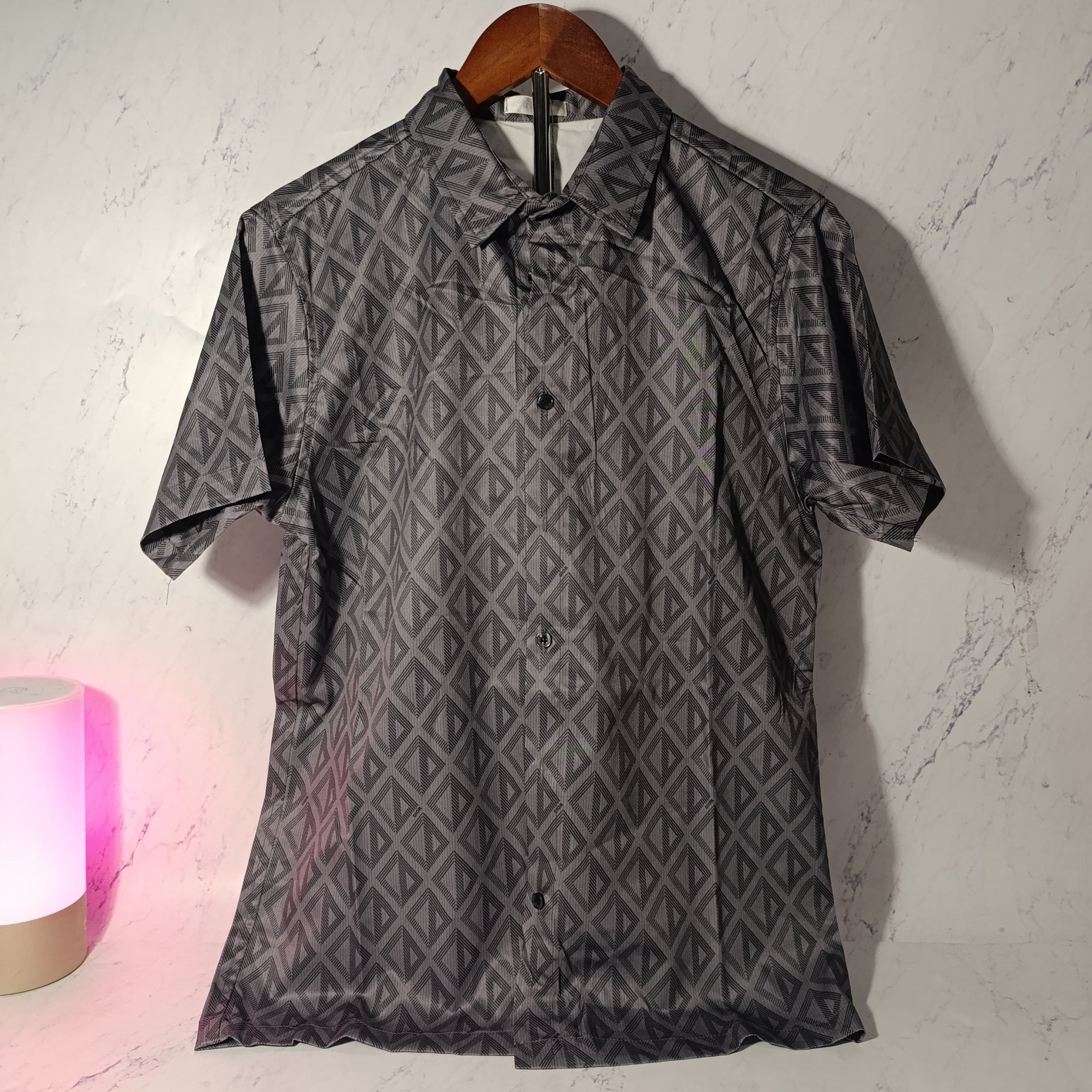 DIOR CD DIAMOND SHIRT (SIZE M-XL)