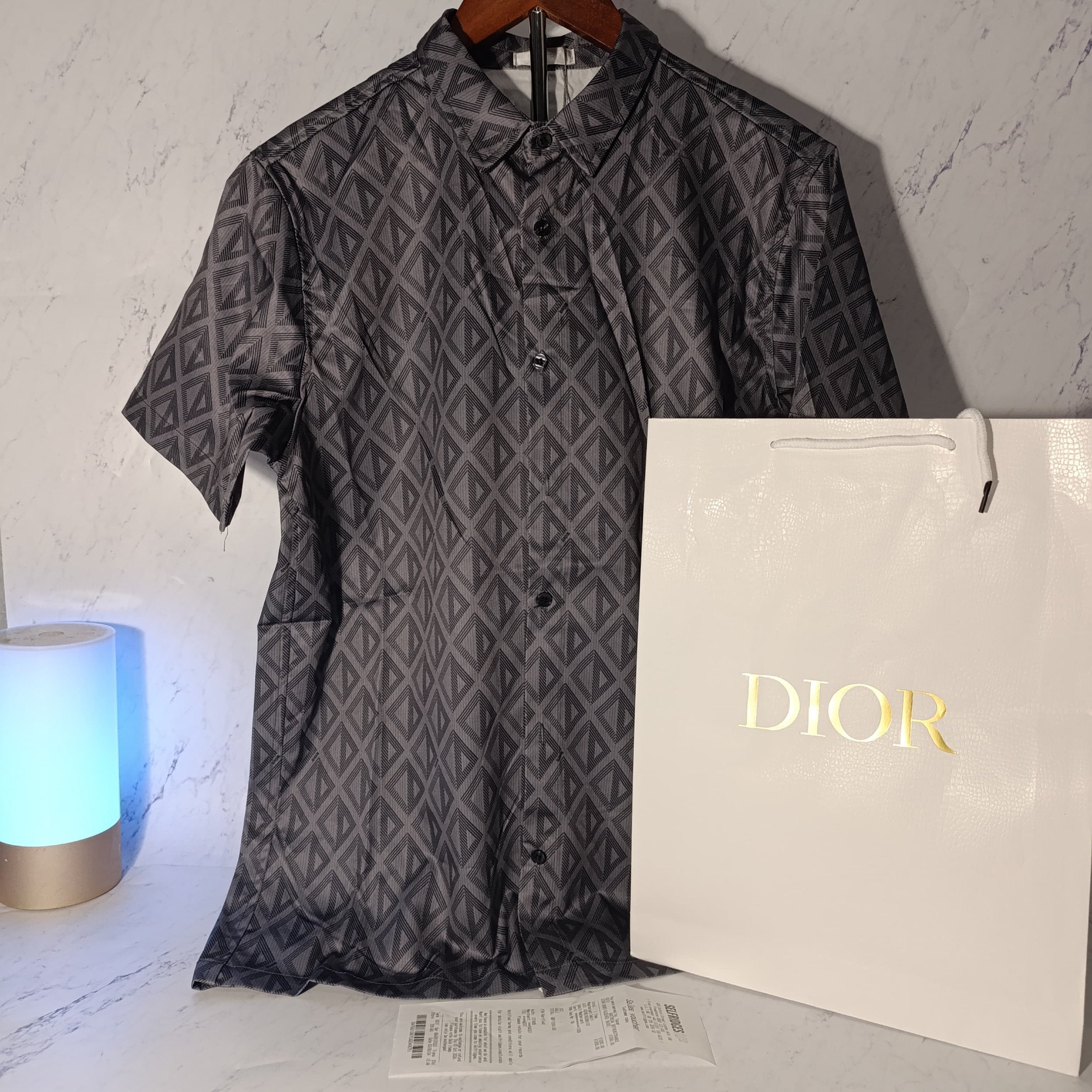 DIOR CD DIAMOND SHIRT (SIZE M-XL)