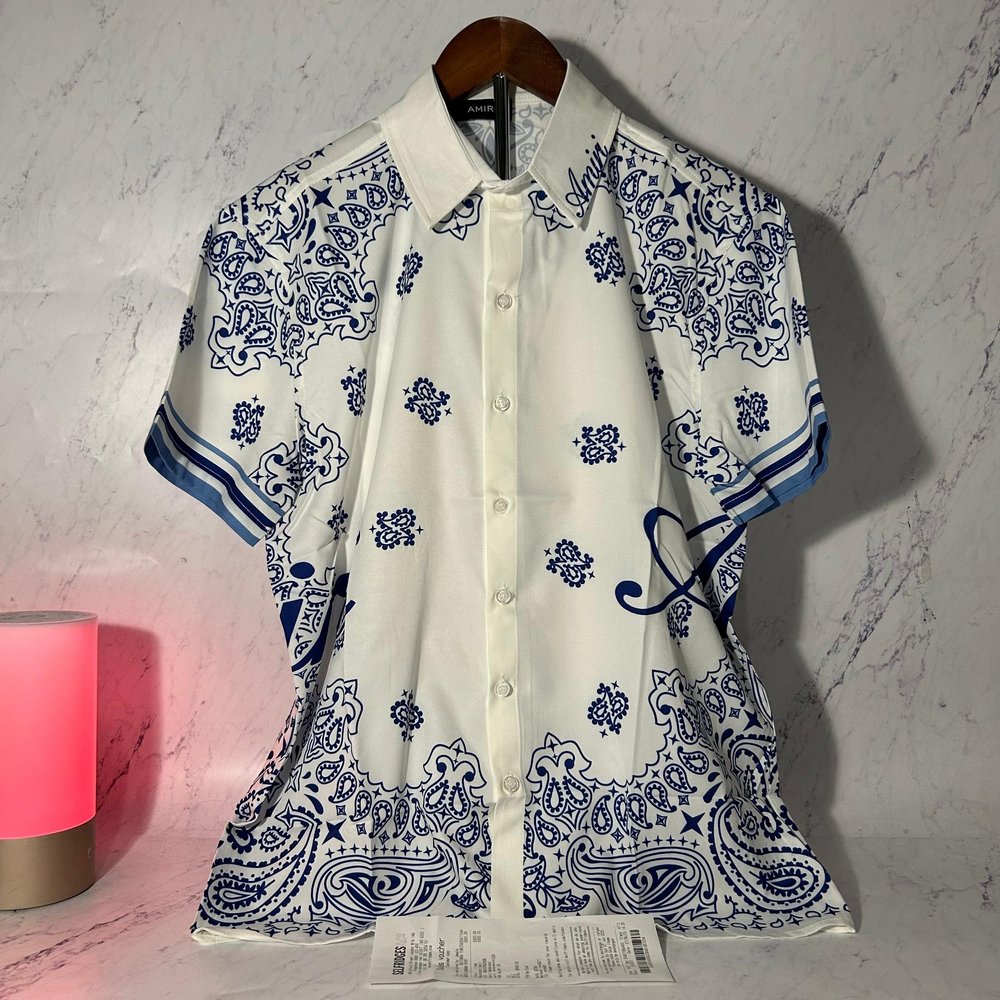AMIRI BANDANA SHIRT (SIZE M-XL)