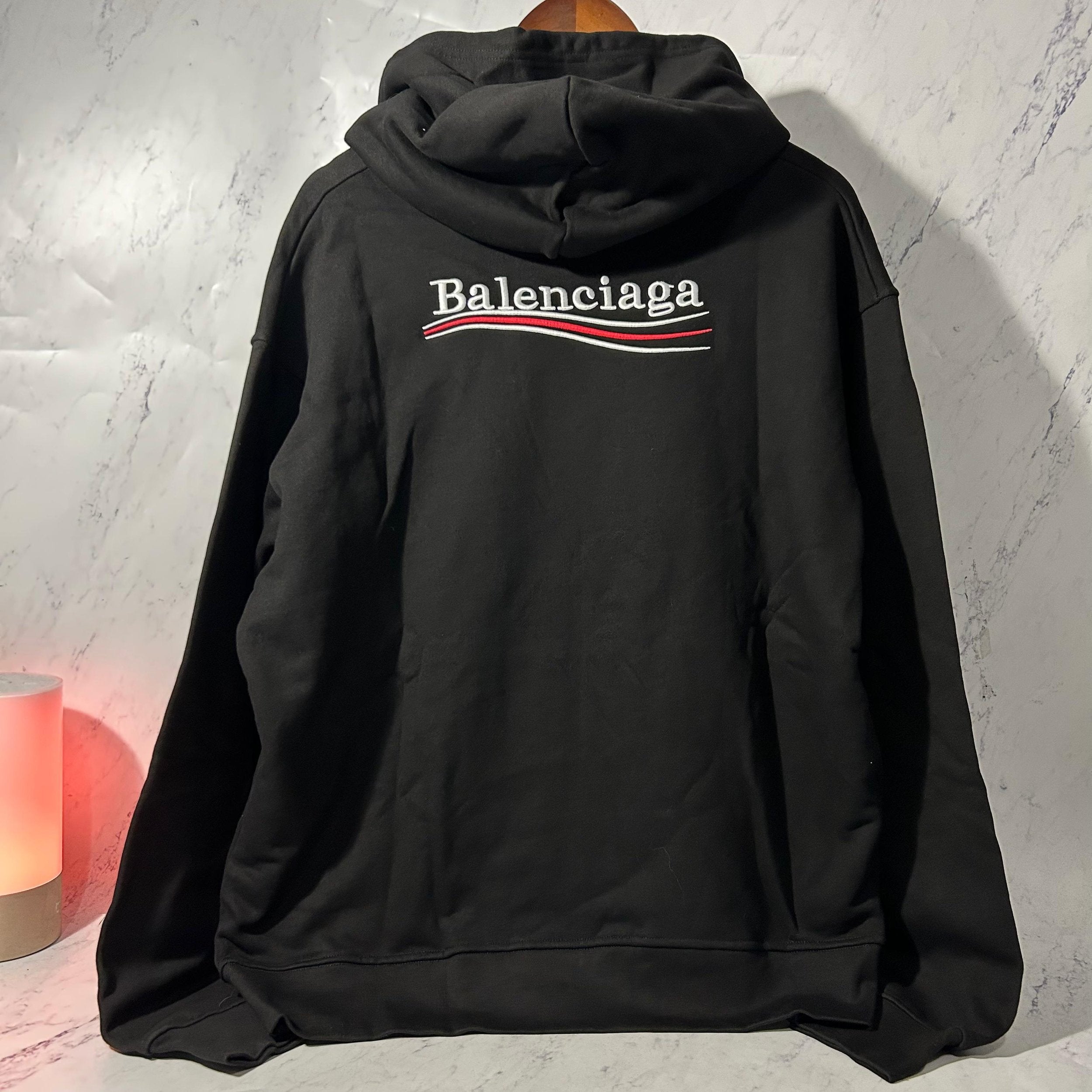 BALENCIAGA POLITICAL CAMPAIGN HOODIE (SIZE XS-L)
