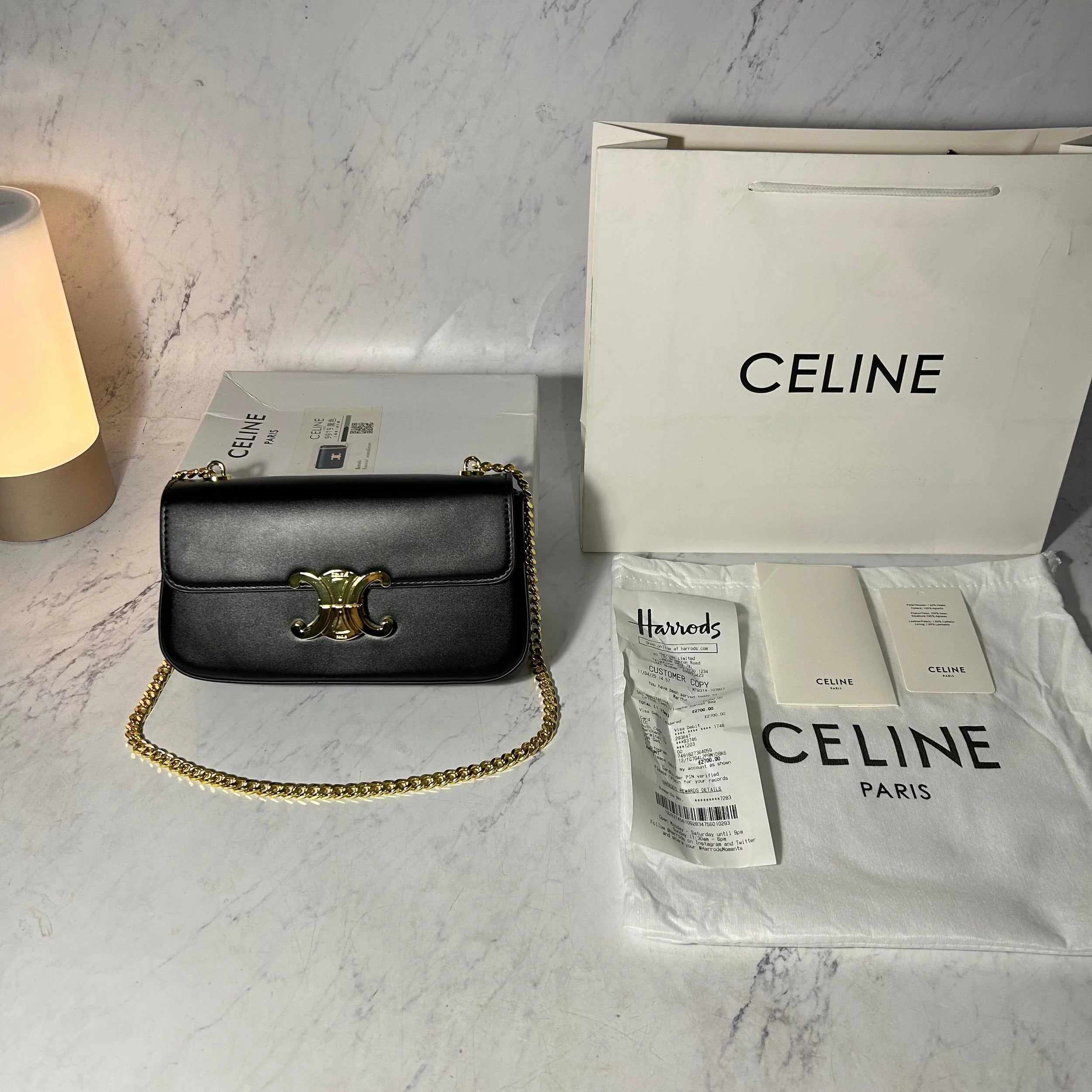 CELINE CLAUDE HANDBAG