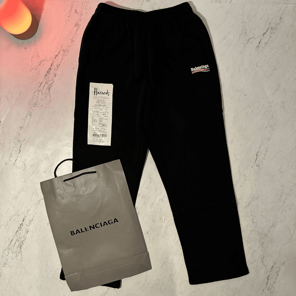 BALENCIAGA POLITICAL CAMPAIGN JOGGERS (SIZE S-XL)