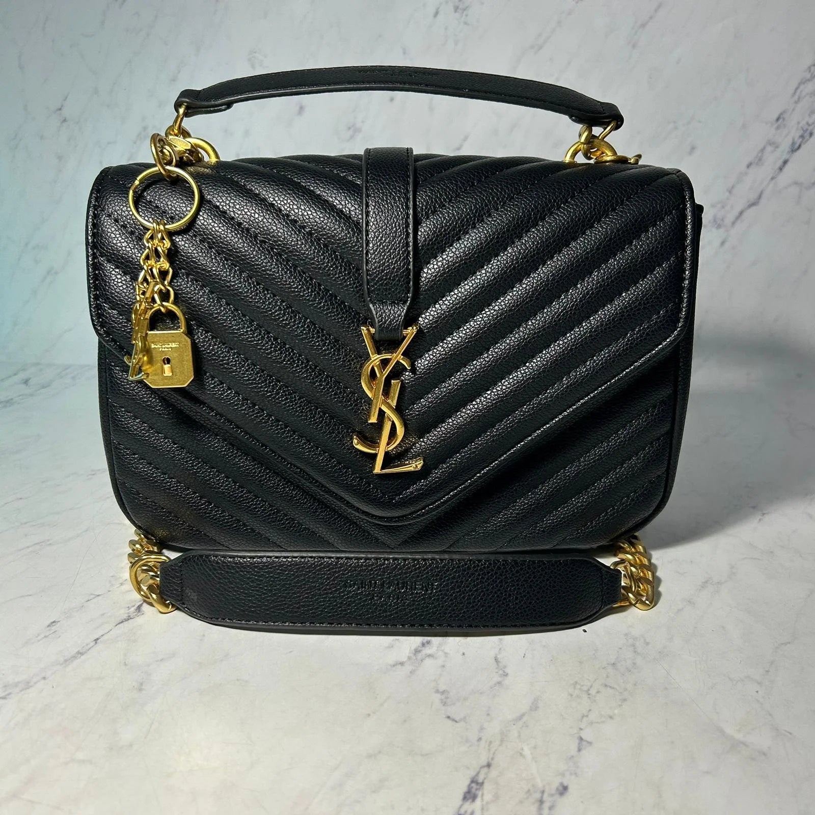 YSL COLLEGE HANDBAG