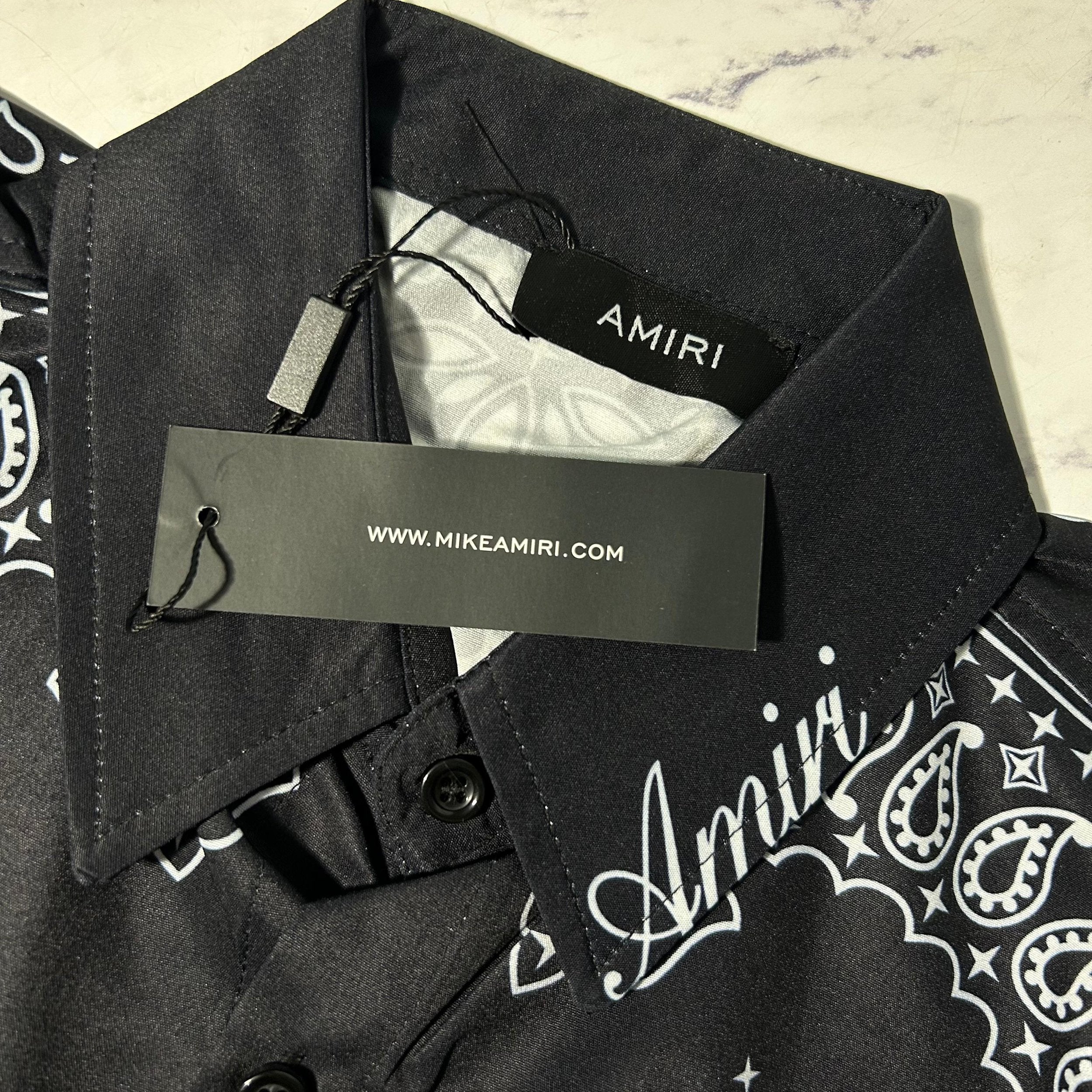 AMIRI BANDANA SHIRT (SIZE S-XL)
