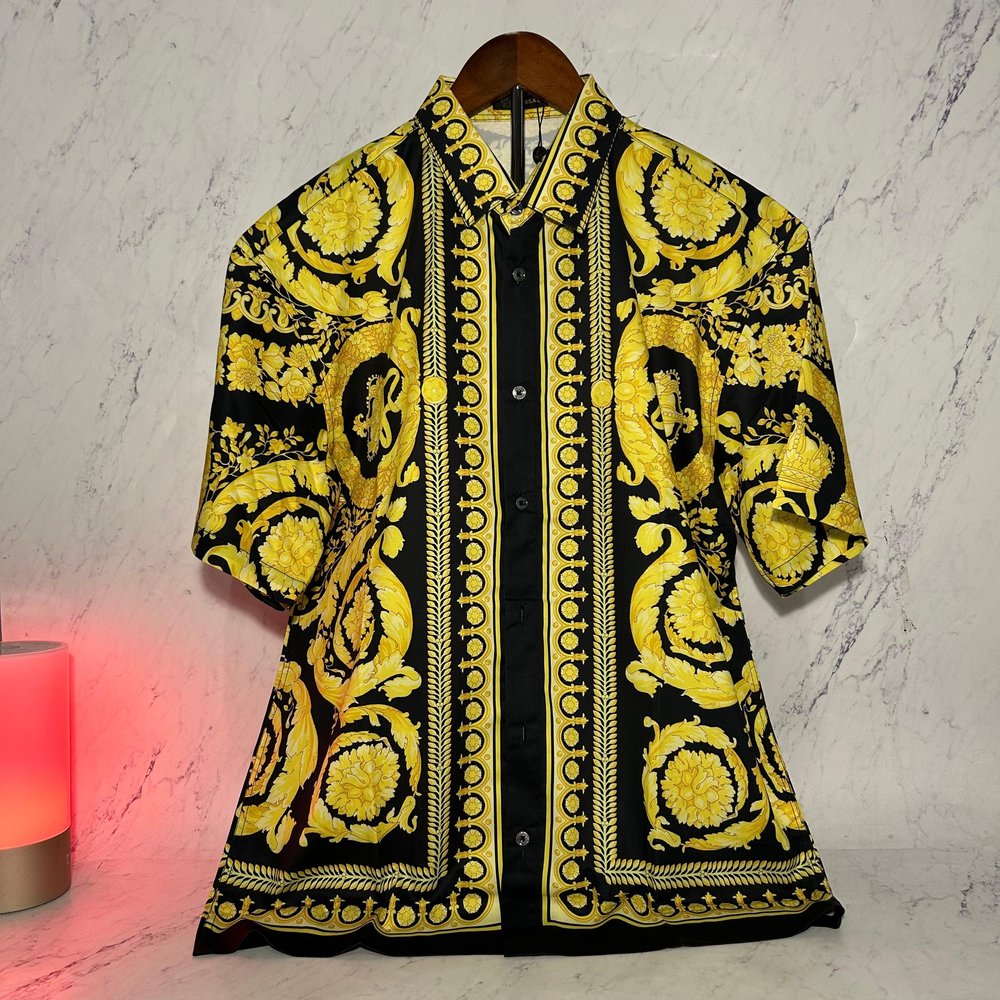 VERSACE BAROCCO PRINT SHIRT (SIZE M-XL)