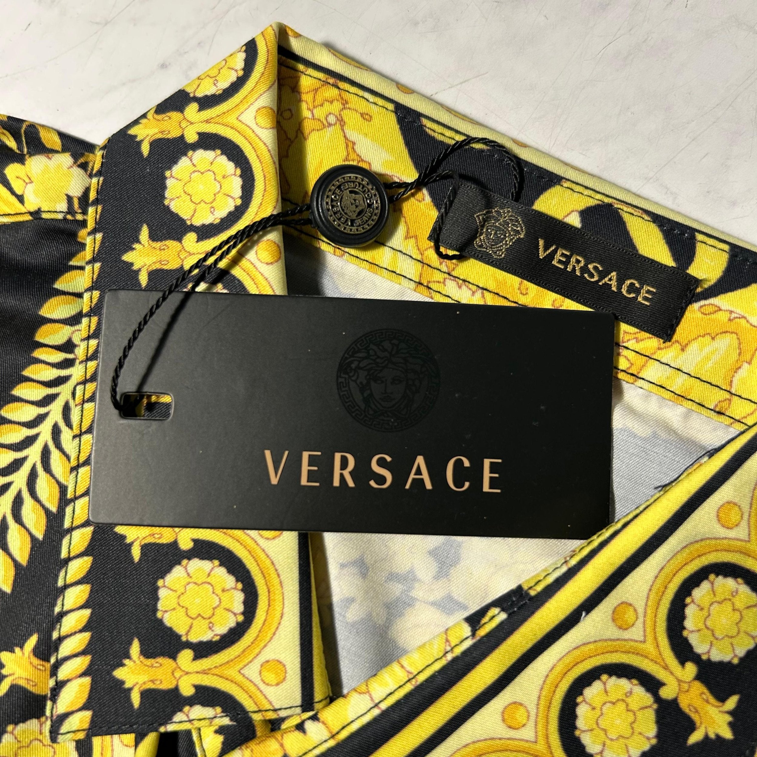 VERSACE BAROCCO PRINT SHIRT (SIZE M-XL)