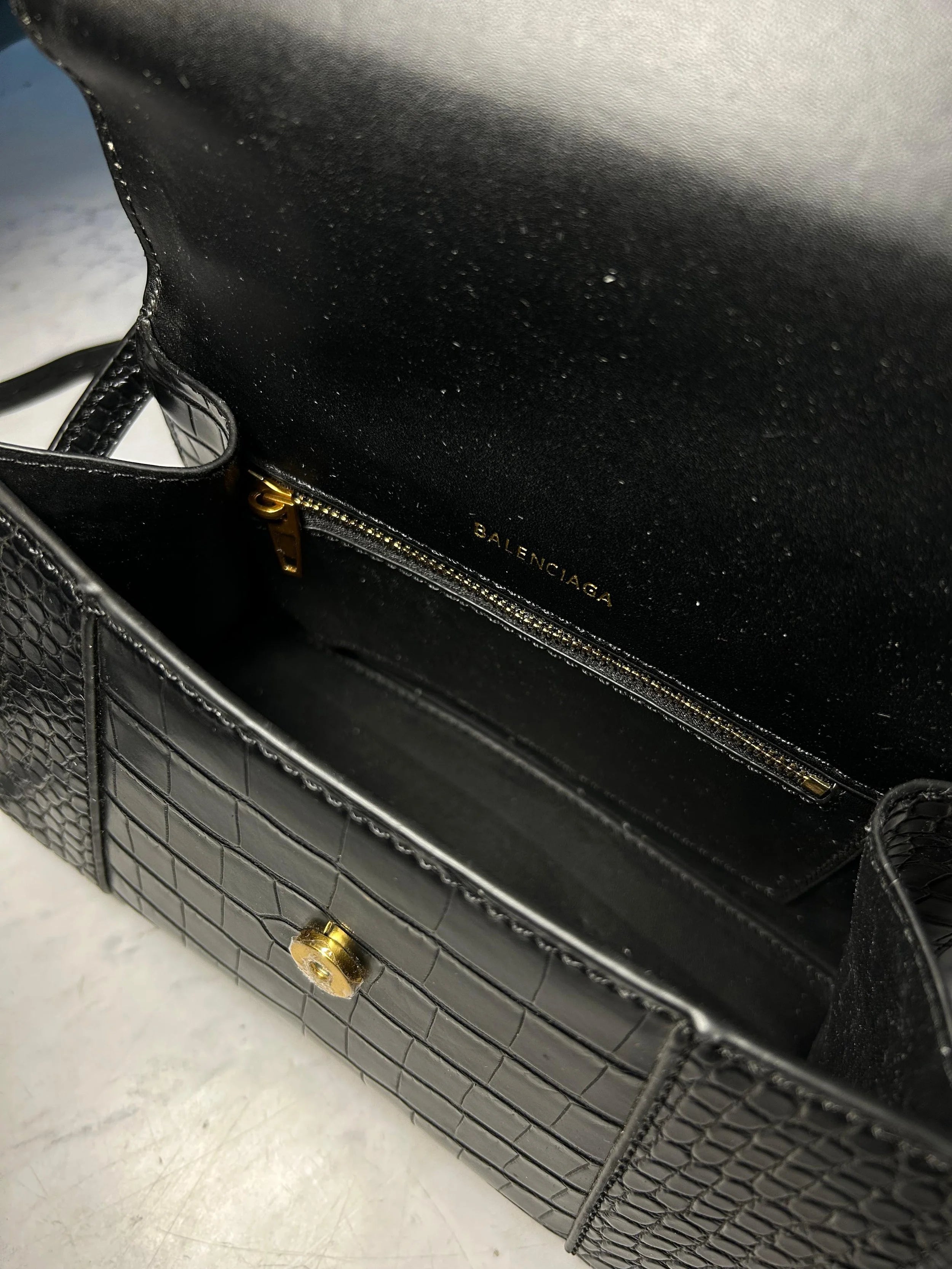 BALENCIAGA HOURGLASS HANDBAG