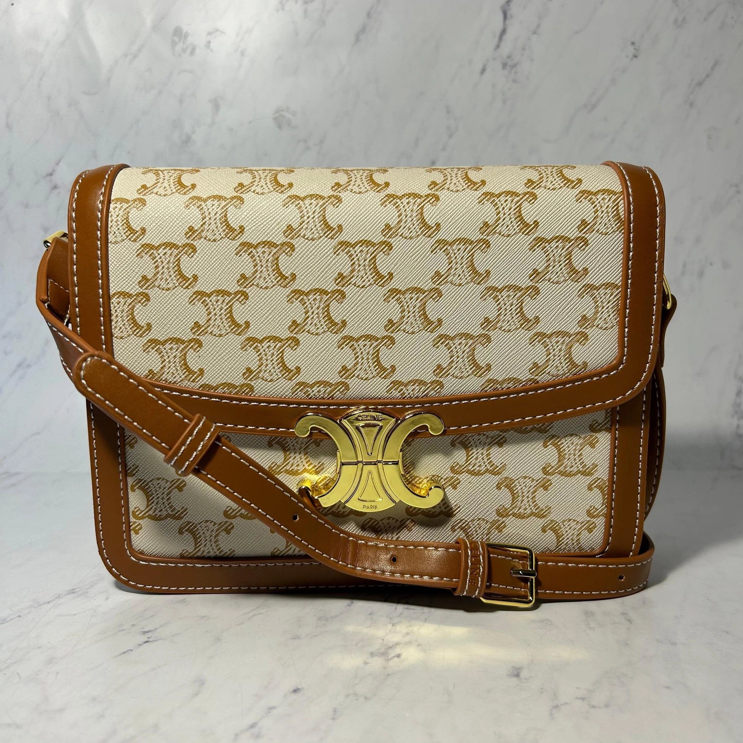 CELINE TEEN TRIOMPHE HANDBAG