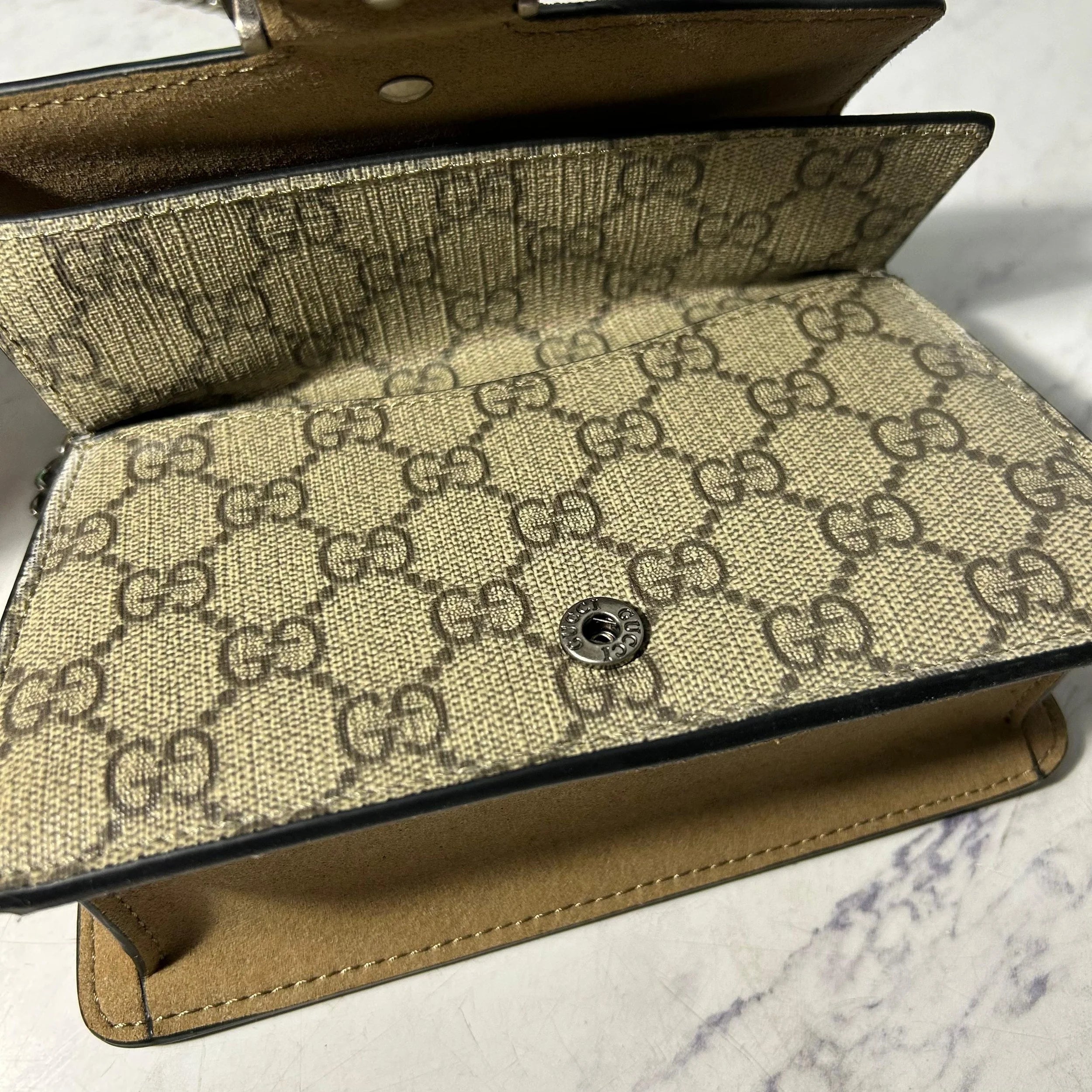 GUCCI HANDBAG DIONYSUS GG TOP HANDLE