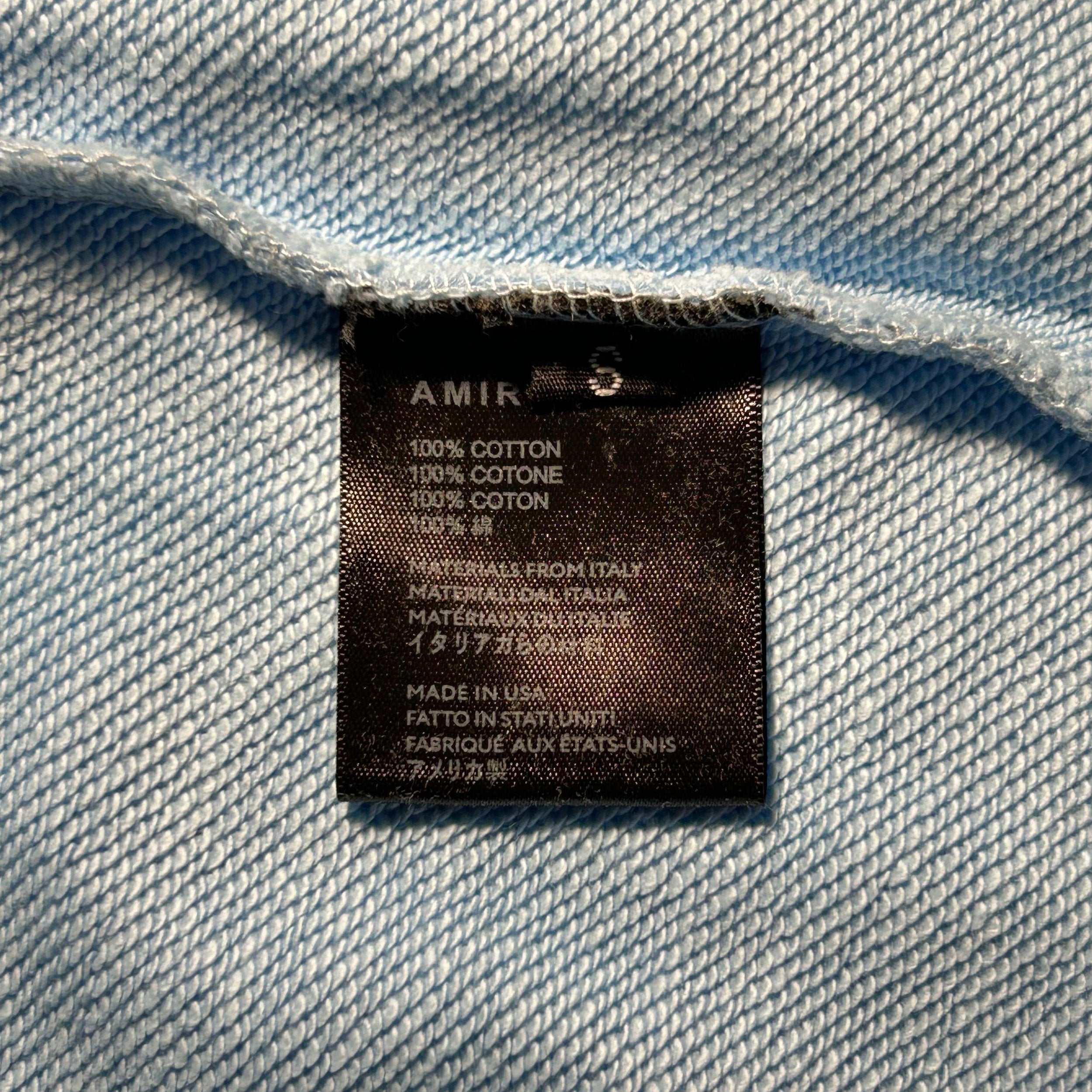 AMIRI HOODIE STAGGERED LOGO (SIZE S-XL)