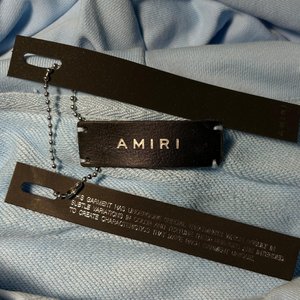 AMIRI HOODIE STAGGERED LOGO (SIZE S-XL)