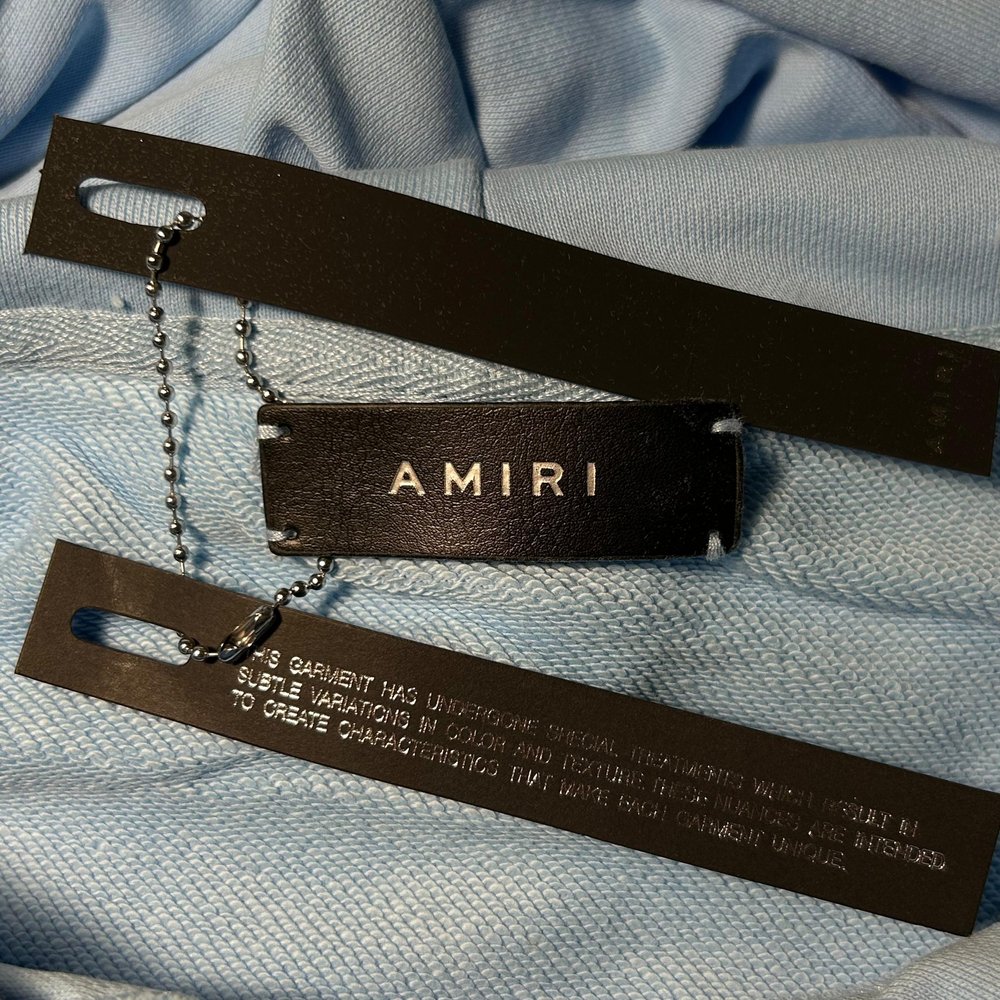 AMIRI HOODIE STAGGERED LOGO (SIZE S-XL)